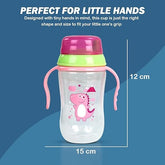 300ML Sipper Bottle for kids, BPA Free Anti-Spill Sippy Bottle